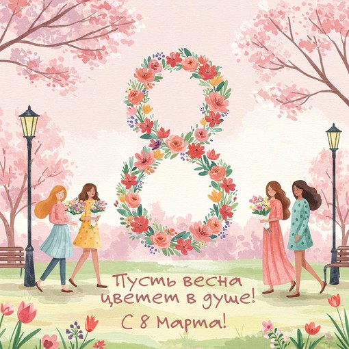 С международным женским днем!